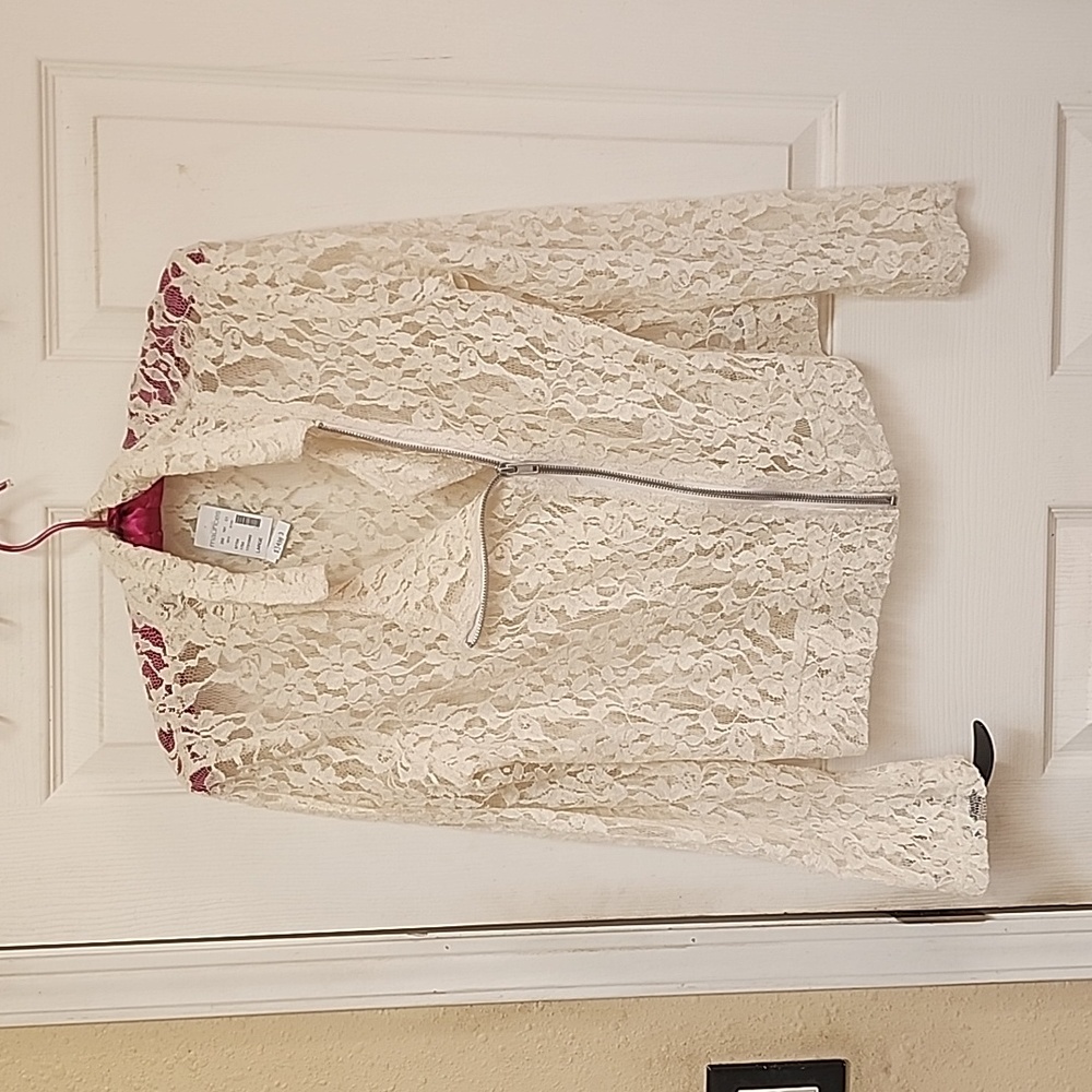 Maurices Lace Jacket - L